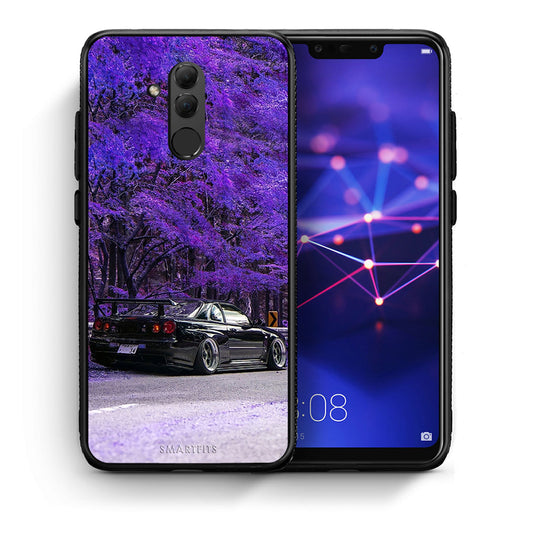 Θήκη Αγίου Βαλεντίνου Huawei Mate 20 Lite Super Car από τη Smartfits με σχέδιο στο πίσω μέρος και μαύρο περίβλημα | Huawei Mate 20 Lite Super Car case with colorful back and black bezels