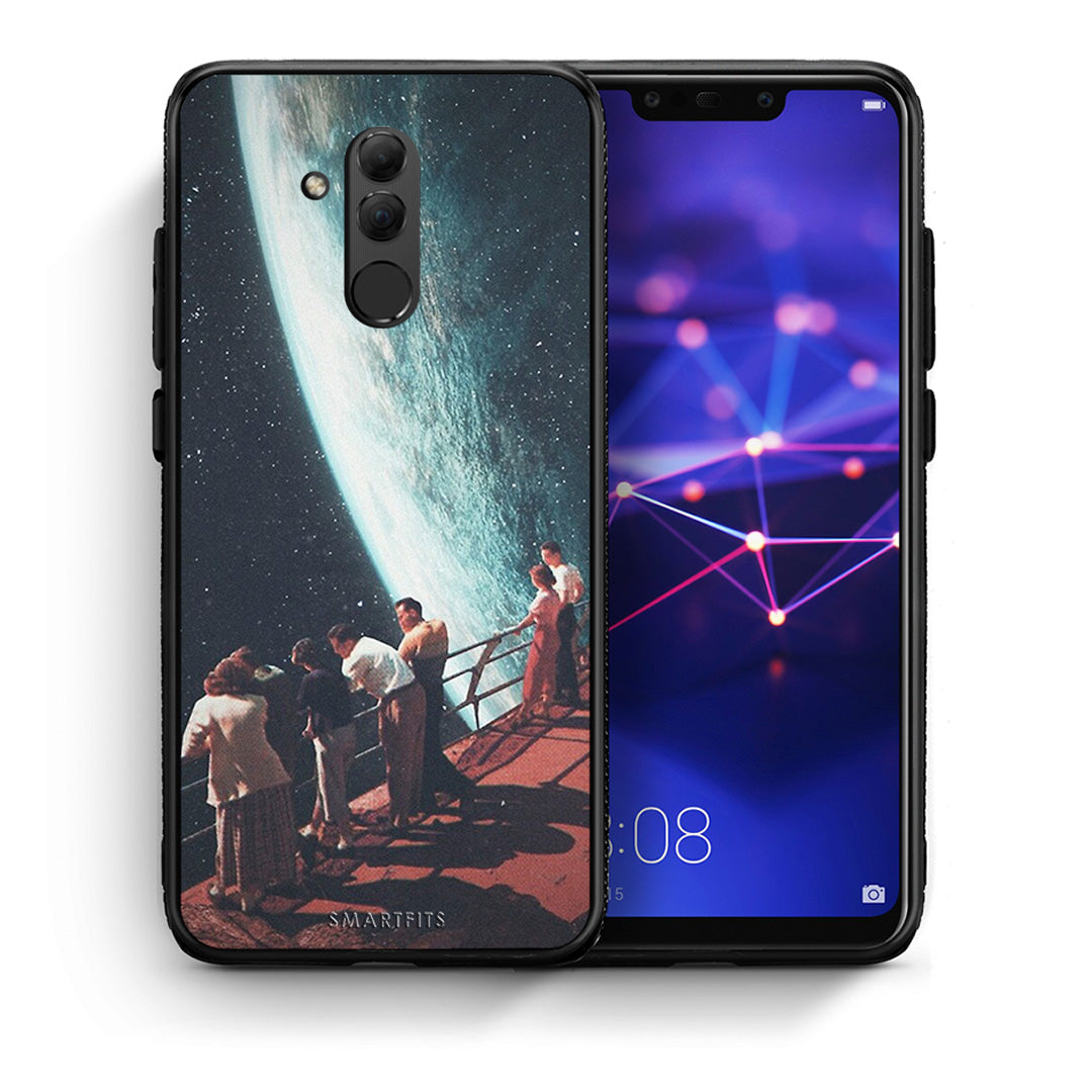 Θήκη Huawei Mate 20 Lite Surreal View από τη Smartfits με σχέδιο στο πίσω μέρος και μαύρο περίβλημα | Huawei Mate 20 Lite Surreal View case with colorful back and black bezels