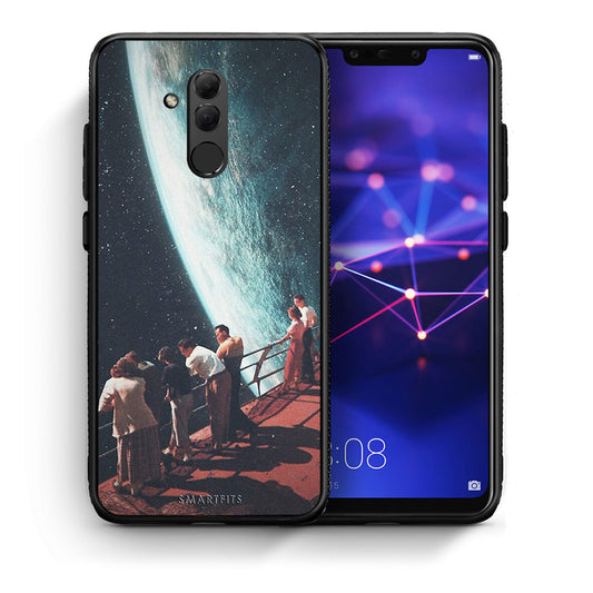 Θήκη Huawei Mate 20 Lite Surreal View από τη Smartfits με σχέδιο στο πίσω μέρος και μαύρο περίβλημα | Huawei Mate 20 Lite Surreal View case with colorful back and black bezels