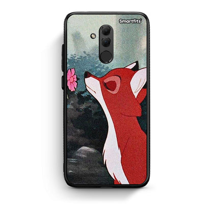 Huawei Mate 20 Lite Tod And Vixey Love 2 θήκη από τη Smartfits με σχέδιο στο πίσω μέρος και μαύρο περίβλημα | Smartphone case with colorful back and black bezels by Smartfits