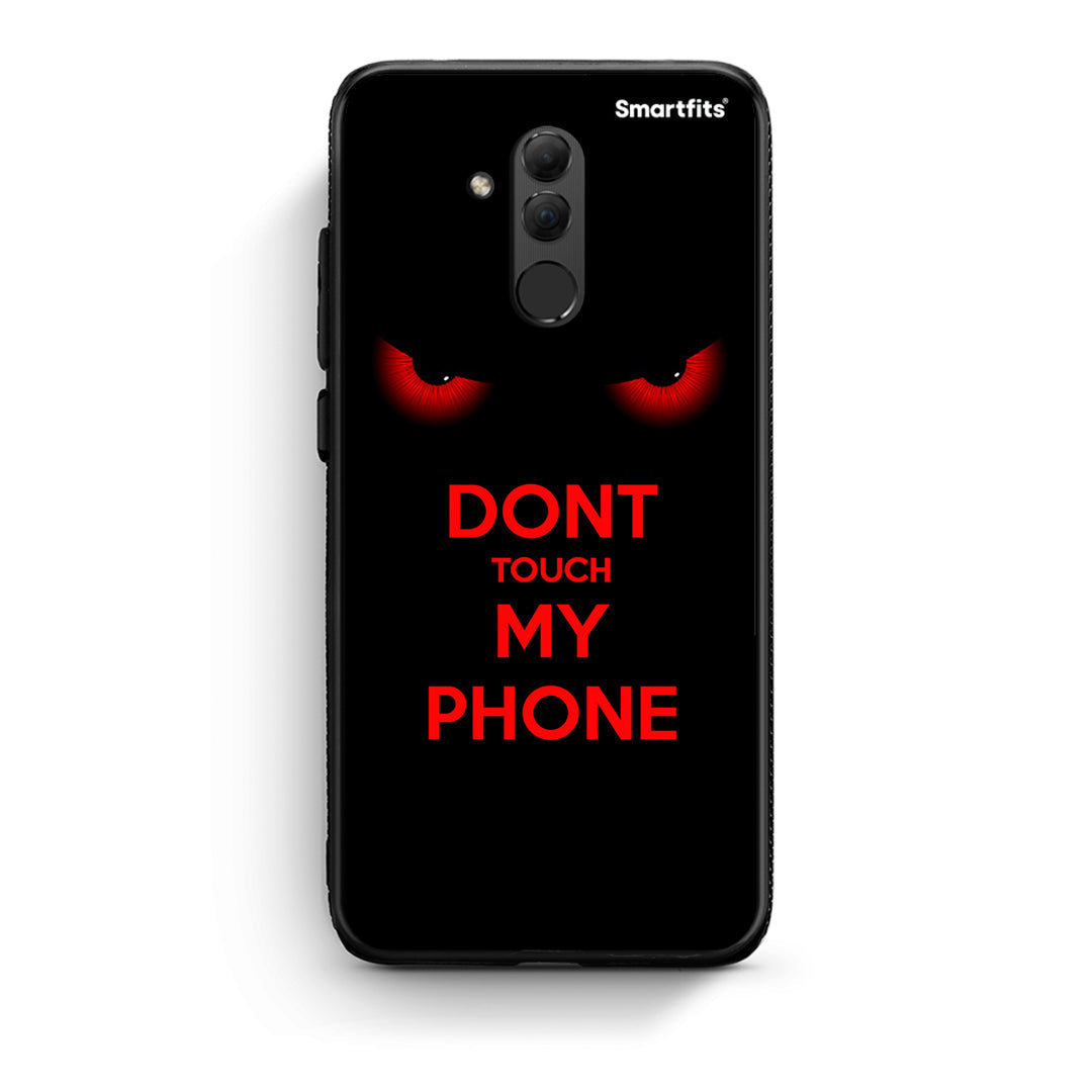 Huawei Mate 20 Lite Touch My Phone Θήκη από τη Smartfits με σχέδιο στο πίσω μέρος και μαύρο περίβλημα | Smartphone case with colorful back and black bezels by Smartfits