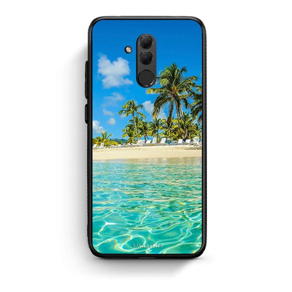 Huawei Mate 20 Lite Tropical Vibes Θήκη από τη Smartfits με σχέδιο στο πίσω μέρος και μαύρο περίβλημα | Smartphone case with colorful back and black bezels by Smartfits