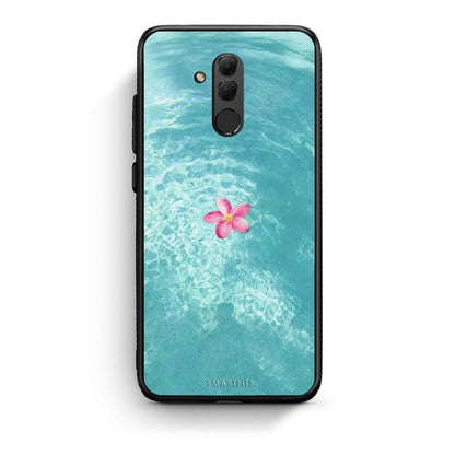 Huawei Mate 20 Lite Water Flower Θήκη από τη Smartfits με σχέδιο στο πίσω μέρος και μαύρο περίβλημα | Smartphone case with colorful back and black bezels by Smartfits