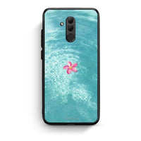 Thumbnail for Huawei Mate 20 Lite Water Flower Θήκη από τη Smartfits με σχέδιο στο πίσω μέρος και μαύρο περίβλημα | Smartphone case with colorful back and black bezels by Smartfits