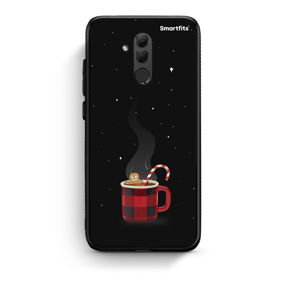 Huawei Mate 20 Lite Xmas Bathing θήκη από τη Smartfits με σχέδιο στο πίσω μέρος και μαύρο περίβλημα | Smartphone case with colorful back and black bezels by Smartfits