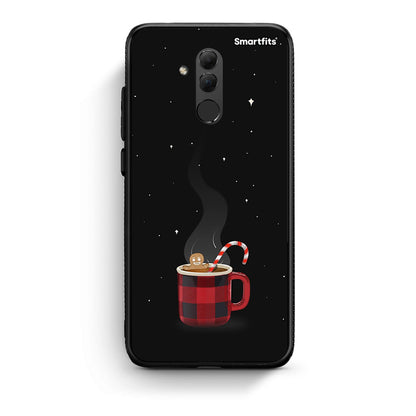 Huawei Mate 20 Lite Xmas Bathing θήκη από τη Smartfits με σχέδιο στο πίσω μέρος και μαύρο περίβλημα | Smartphone case with colorful back and black bezels by Smartfits
