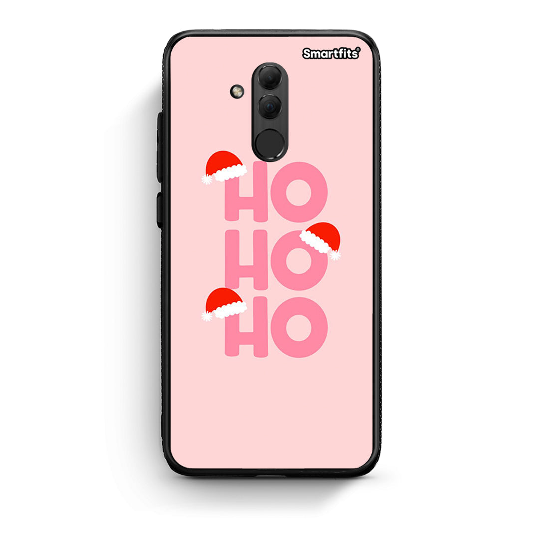 Huawei Mate 20 Lite Xmas Ho Ho Ho θήκη από τη Smartfits με σχέδιο στο πίσω μέρος και μαύρο περίβλημα | Smartphone case with colorful back and black bezels by Smartfits