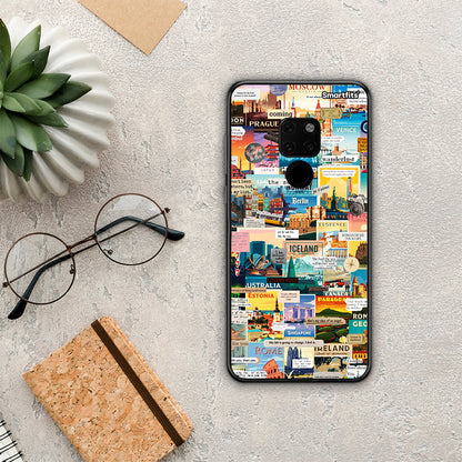 Live To Travel - Huawei Mate 20 θήκη