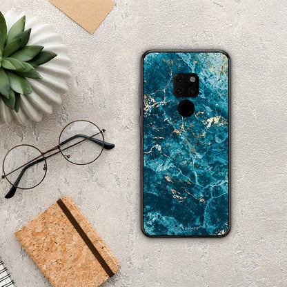 Marble Blue - Huawei Mate 20 θήκη
