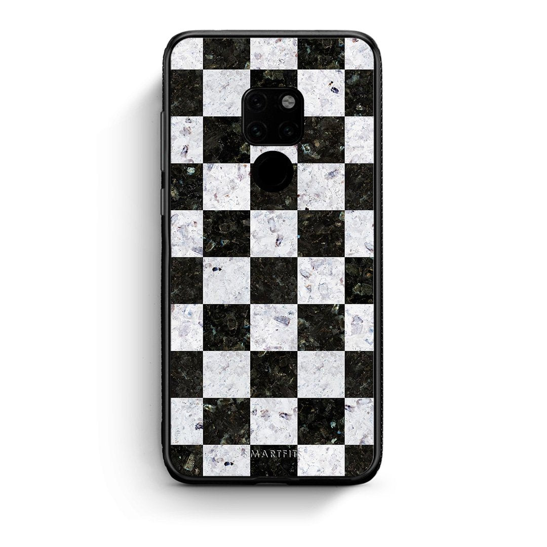 4 - Huawei Mate 20 Square Geometric Marble case, cover, bumper