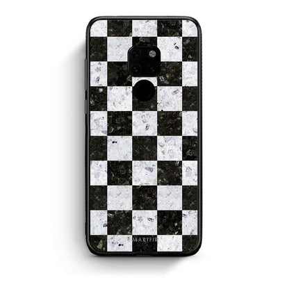 4 - Huawei Mate 20 Square Geometric Marble case, cover, bumper