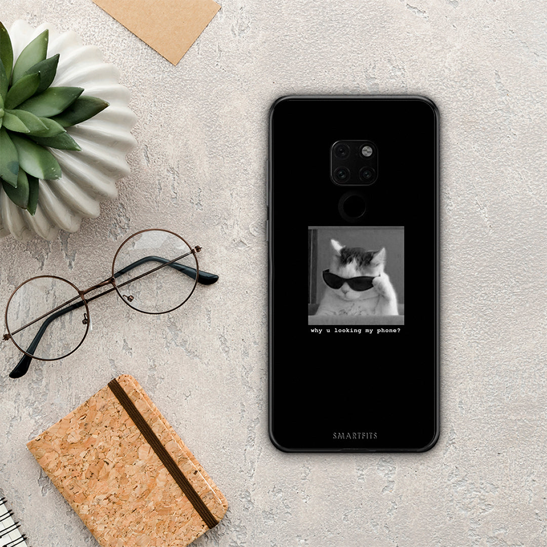 Meme Cat - Huawei Mate 20 θήκη