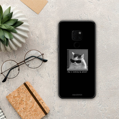 Meme Cat - Huawei Mate 20 θήκη