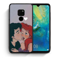 Thumbnail for Θήκη Αγίου Βαλεντίνου Huawei Mate 20 Mermaid Love από τη Smartfits με σχέδιο στο πίσω μέρος και μαύρο περίβλημα | Huawei Mate 20 Mermaid Love case with colorful back and black bezels