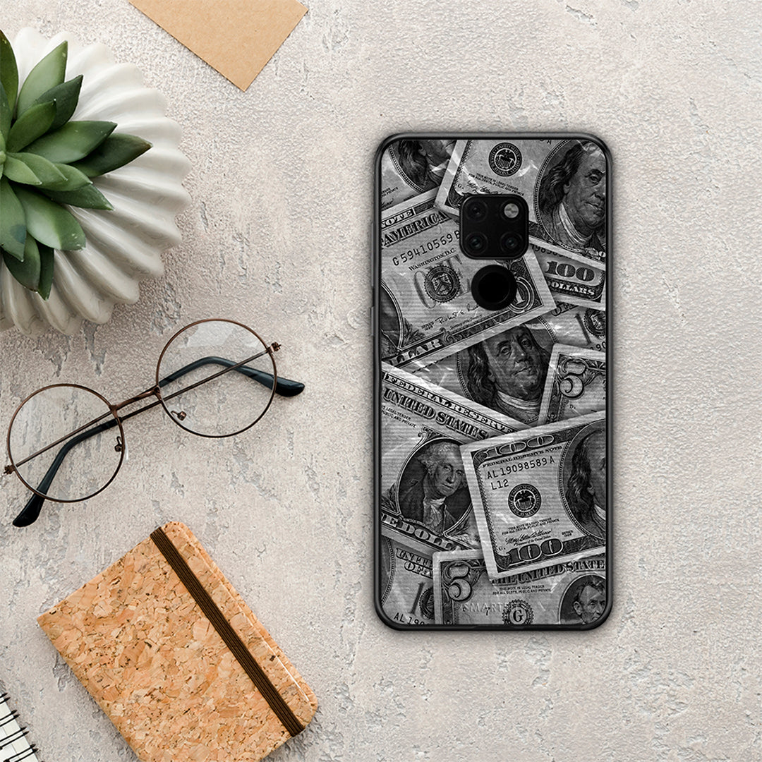 Money Dollars - Huawei Mate 20 θήκη