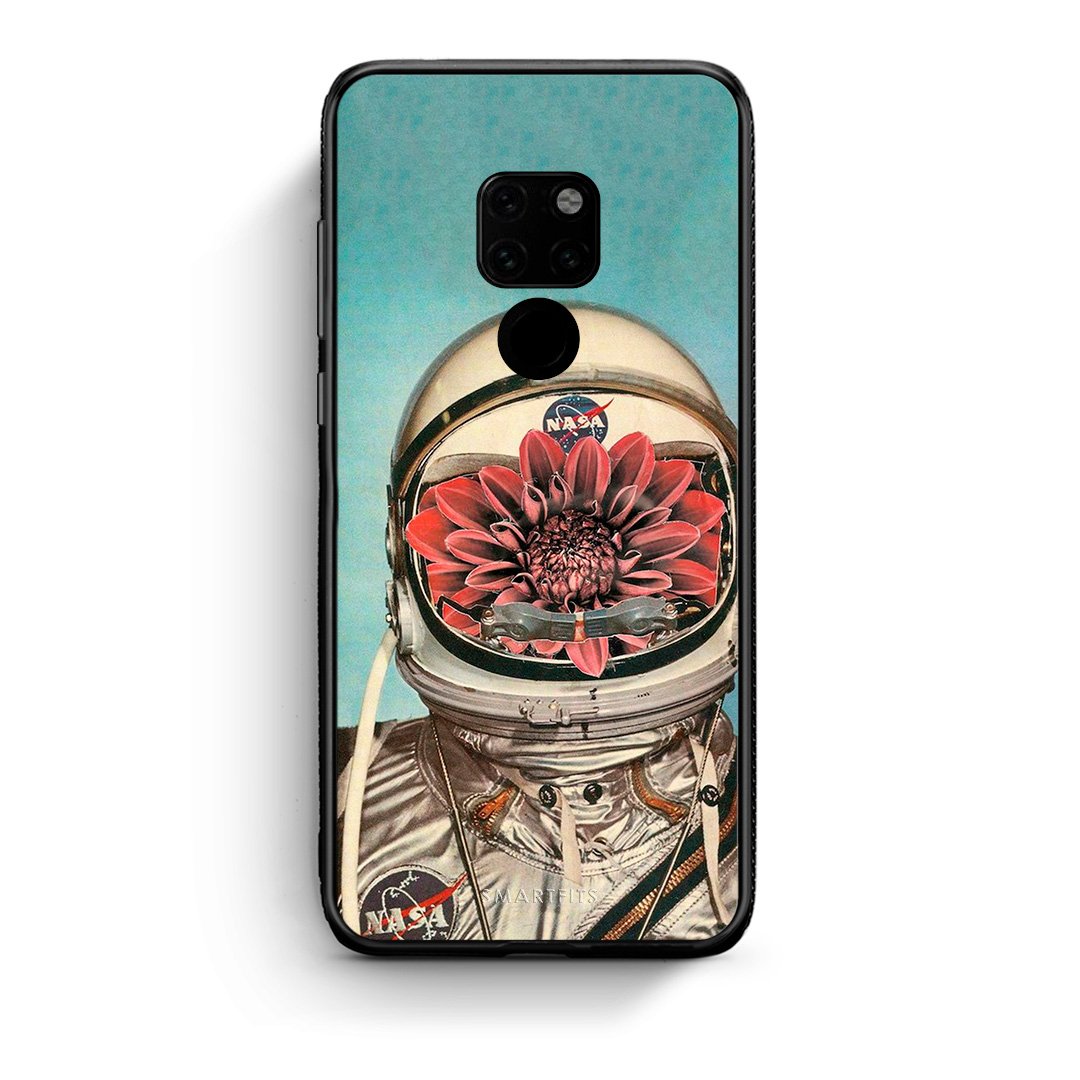 Huawei Mate 20 Nasa Bloom θήκη από τη Smartfits με σχέδιο στο πίσω μέρος και μαύρο περίβλημα | Smartphone case with colorful back and black bezels by Smartfits