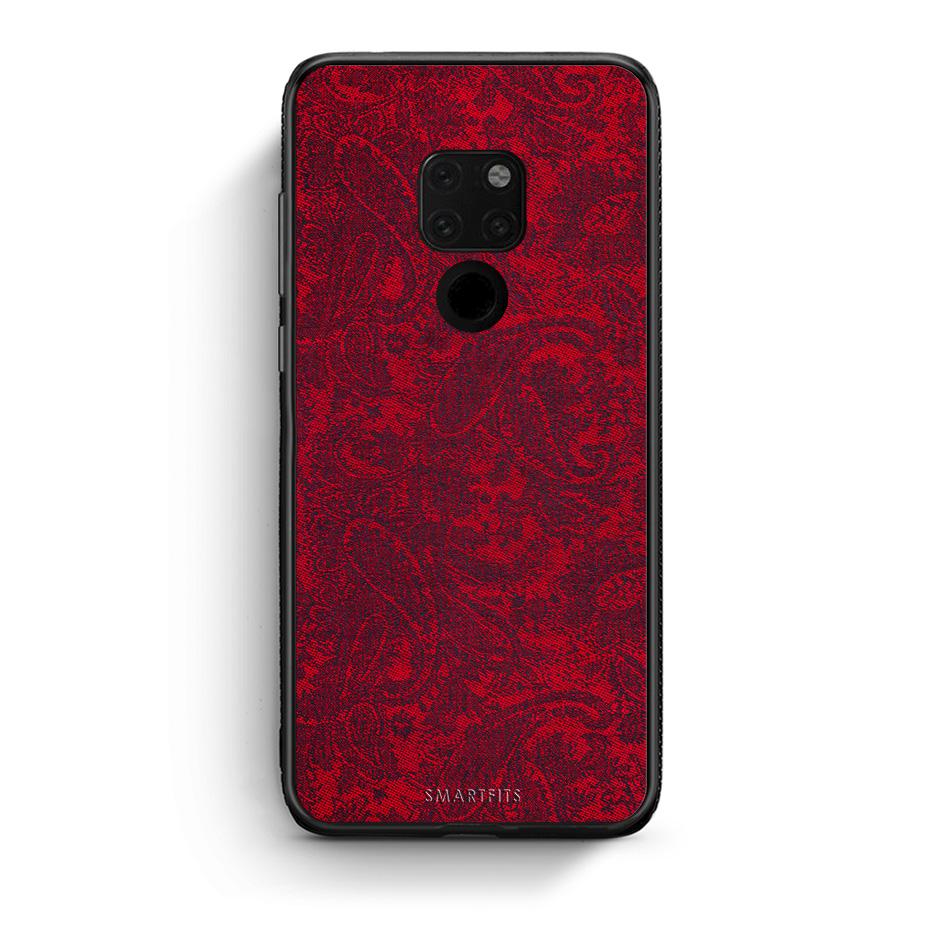 Huawei Mate 20 Paisley Cashmere θήκη από τη Smartfits με σχέδιο στο πίσω μέρος και μαύρο περίβλημα | Smartphone case with colorful back and black bezels by Smartfits