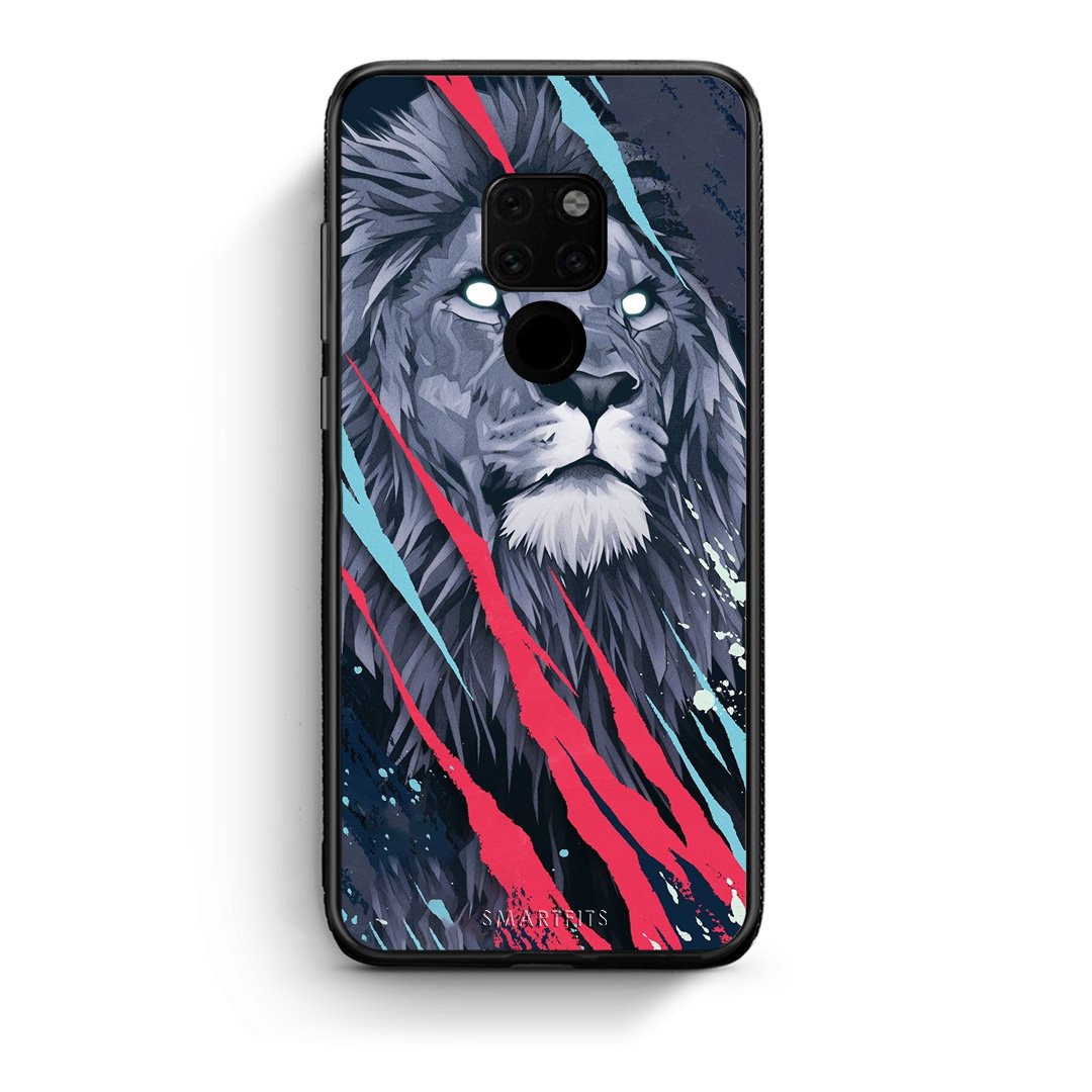4 - Huawei Mate 20 Lion Designer PopArt case, cover, bumper