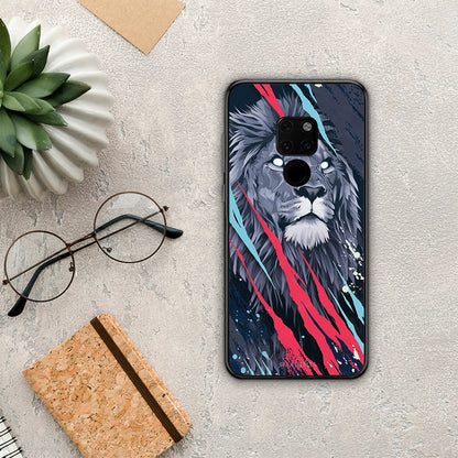 PopArt Lion Designer - Huawei Mate 20 θήκη