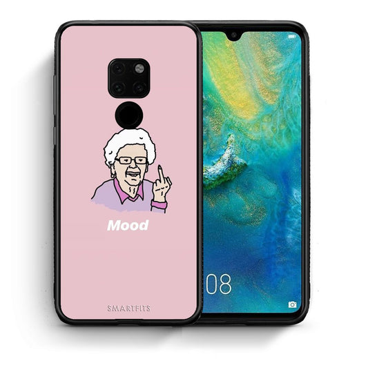 Θήκη Huawei Mate 20 Mood PopArt από τη Smartfits με σχέδιο στο πίσω μέρος και μαύρο περίβλημα | Huawei Mate 20 Mood PopArt case with colorful back and black bezels