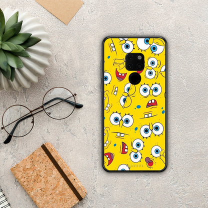PopArt Sponge - Huawei Mate 20 θήκη
