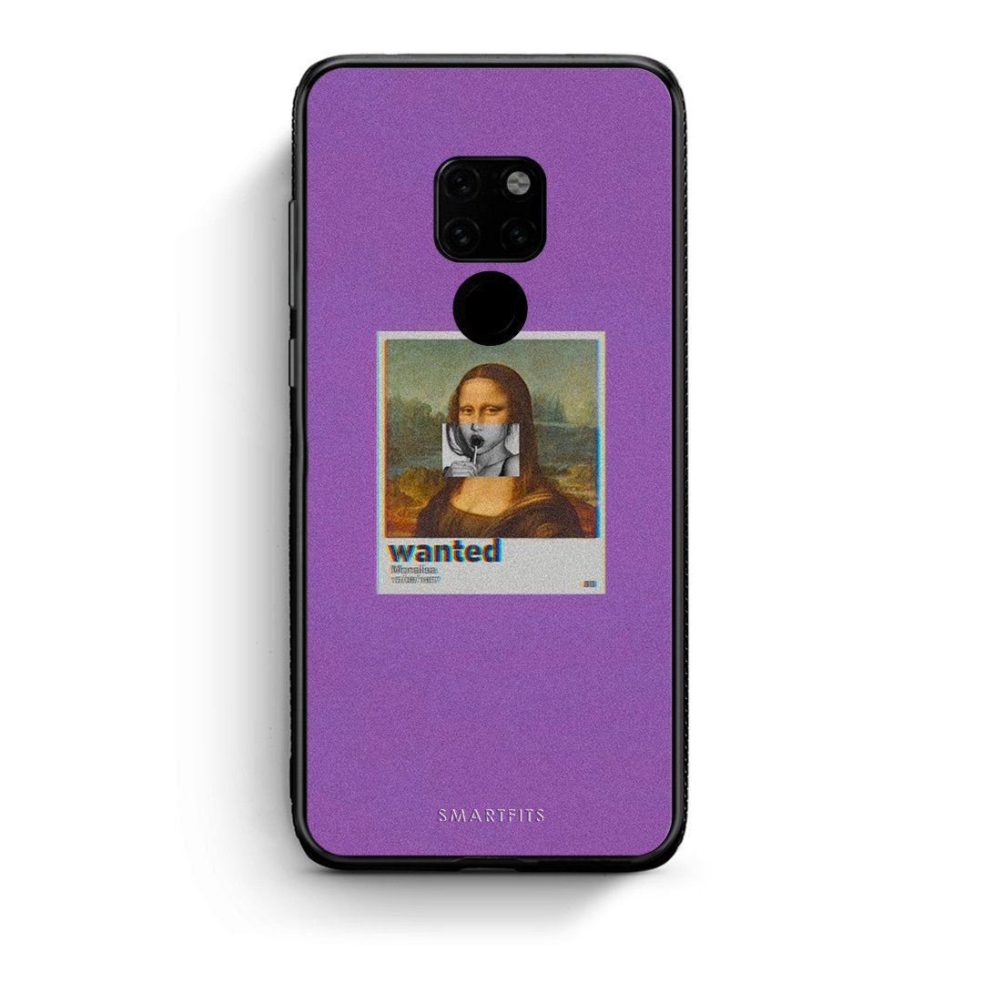 4 - Huawei Mate 20 Monalisa Popart case, cover, bumper