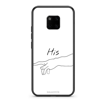 Huawei Mate 20 Pro Aeshetic Love 2 Θήκη Αγίου Βαλεντίνου από τη Smartfits με σχέδιο στο πίσω μέρος και μαύρο περίβλημα | Smartphone case with colorful back and black bezels by Smartfits