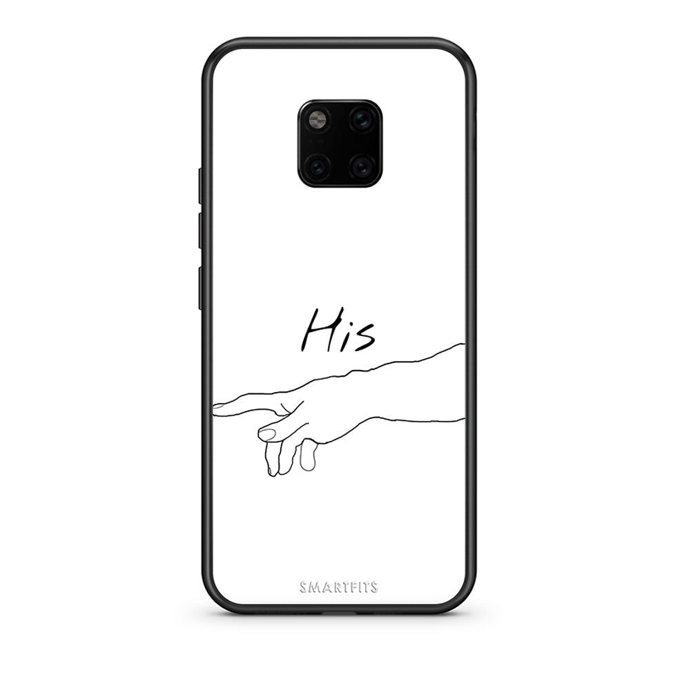 Huawei Mate 20 Pro Aeshetic Love 2 Θήκη Αγίου Βαλεντίνου από τη Smartfits με σχέδιο στο πίσω μέρος και μαύρο περίβλημα | Smartphone case with colorful back and black bezels by Smartfits