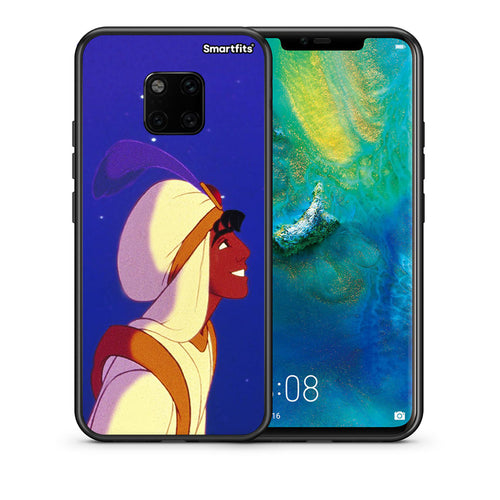 Θήκη Huawei Mate 20 Pro Alladin And Jasmine Love 1 από τη Smartfits με σχέδιο στο πίσω μέρος και μαύρο περίβλημα | Huawei Mate 20 Pro Alladin And Jasmine Love 1 case with colorful back and black bezels