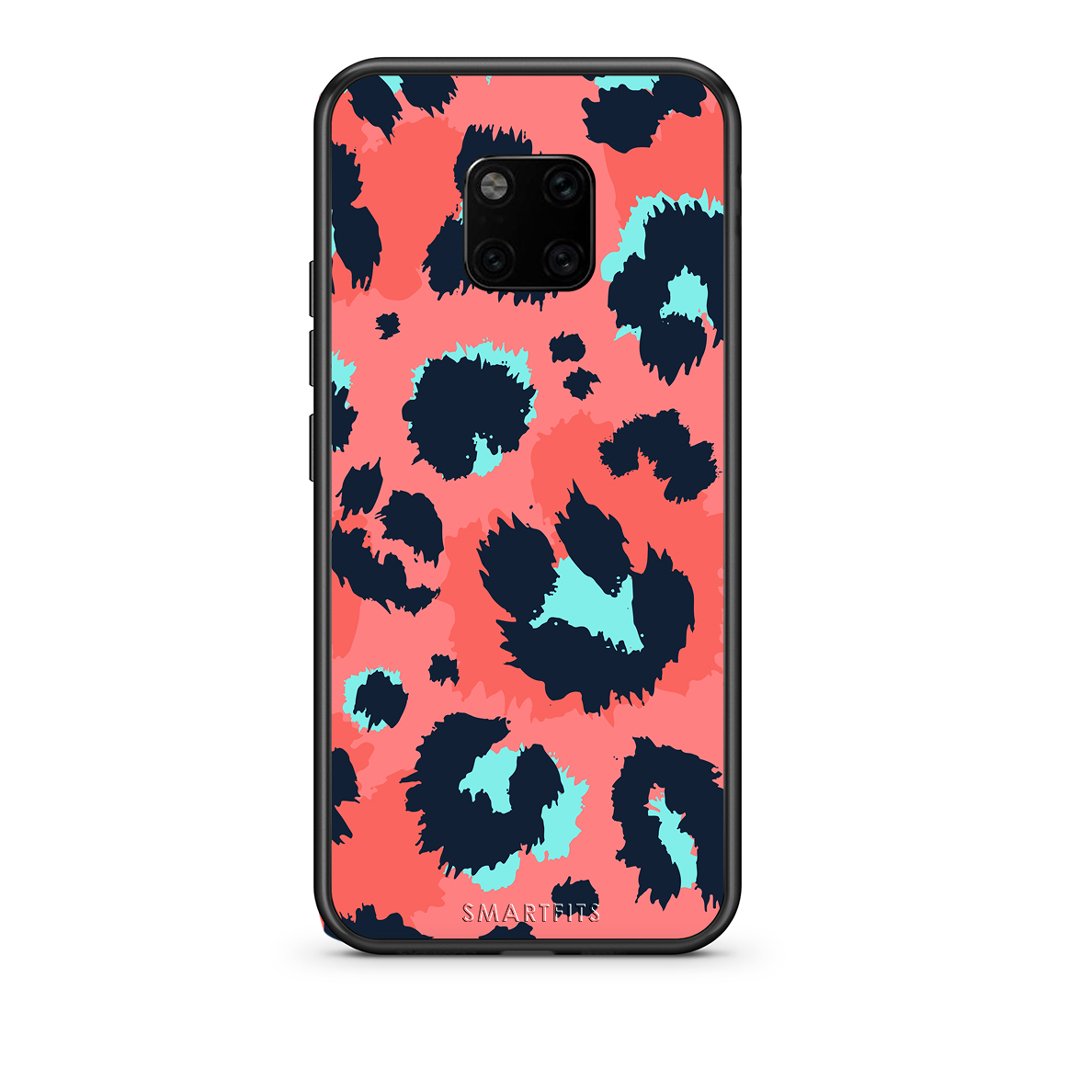 22 - Huawei Mate 20 Pro  Pink Leopard Animal case, cover, bumper