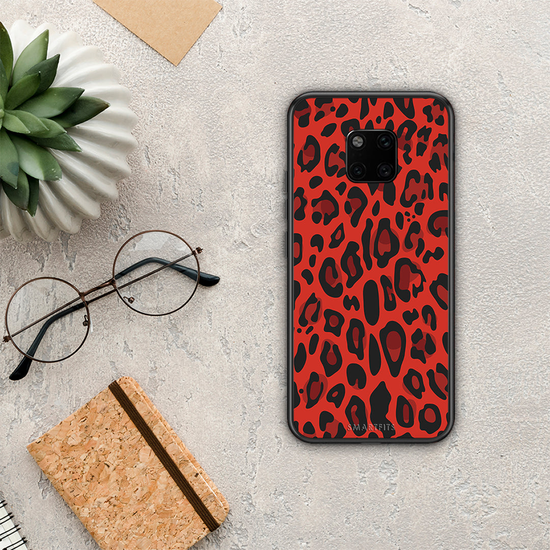 Animal Red Leopard - Huawei Mate 20 Pro θήκη