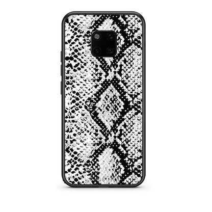 24 - Huawei Mate 20 Pro  White Snake Animal case, cover, bumper