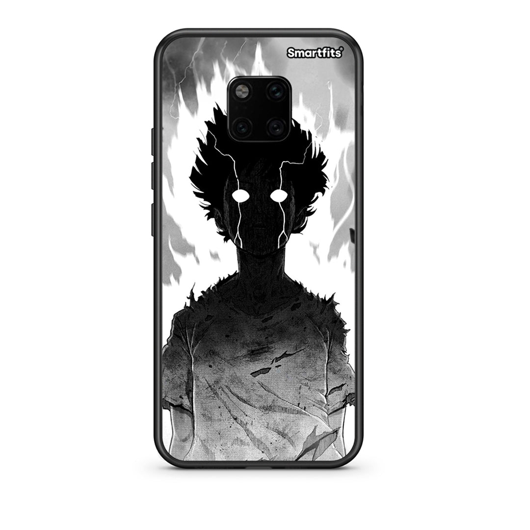 Huawei Mate 20 Pro Anime Boy Θήκη από τη Smartfits με σχέδιο στο πίσω μέρος και μαύρο περίβλημα | Smartphone case with colorful back and black bezels by Smartfits