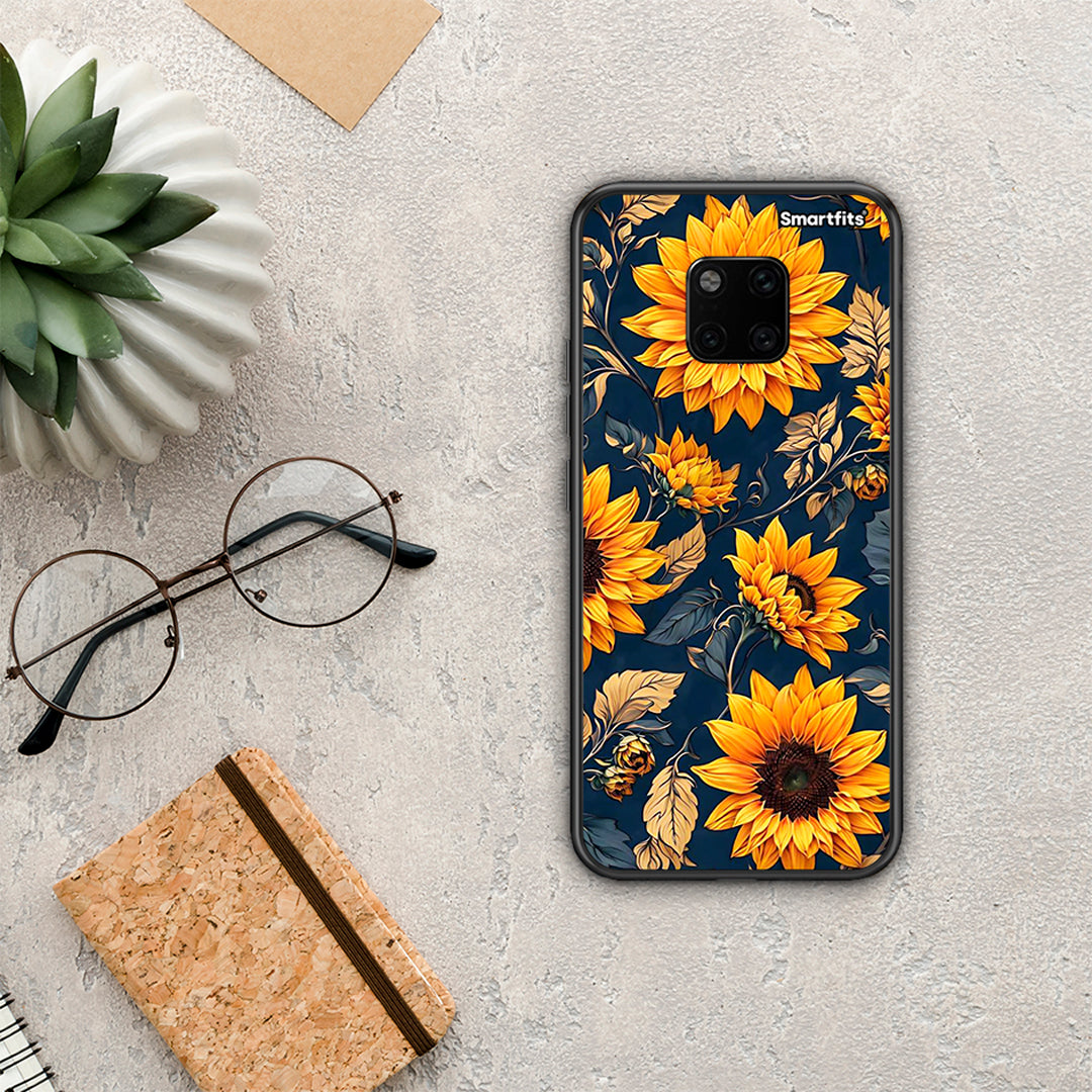 Autumn Sunflowers - Huawei Mate 20 Pro θήκη