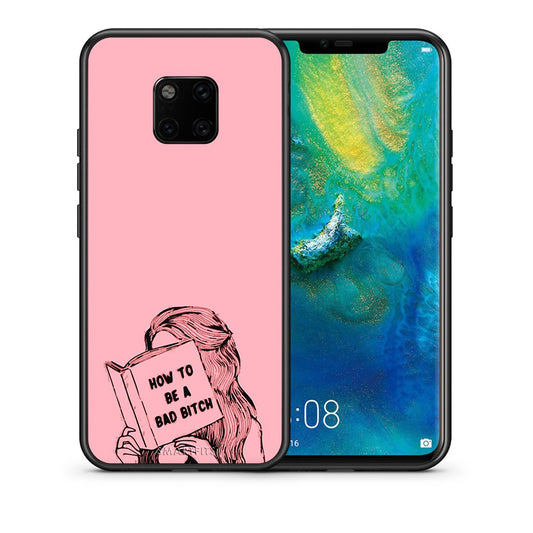 Θήκη Huawei Mate 20 Pro Bad Bitch από τη Smartfits με σχέδιο στο πίσω μέρος και μαύρο περίβλημα | Huawei Mate 20 Pro Bad Bitch case with colorful back and black bezels