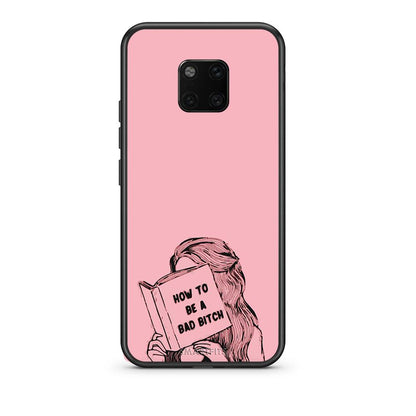 Huawei Mate 20 Pro Bad Bitch θήκη από τη Smartfits με σχέδιο στο πίσω μέρος και μαύρο περίβλημα | Smartphone case with colorful back and black bezels by Smartfits