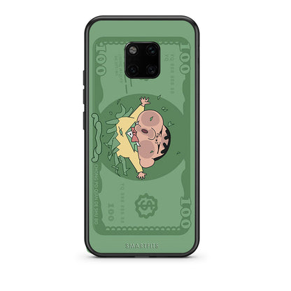 Huawei Mate 20 Pro Big Money Θήκη Αγίου Βαλεντίνου από τη Smartfits με σχέδιο στο πίσω μέρος και μαύρο περίβλημα | Smartphone case with colorful back and black bezels by Smartfits