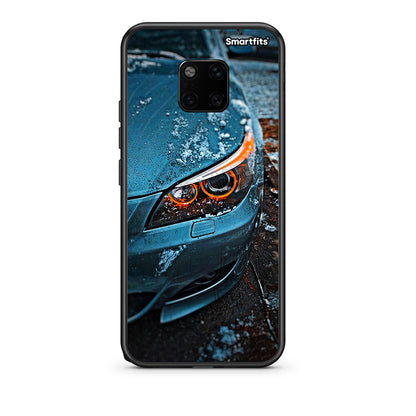 Huawei Mate 20 Pro Bmw E60 Θήκη από τη Smartfits με σχέδιο στο πίσω μέρος και μαύρο περίβλημα | Smartphone case with colorful back and black bezels by Smartfits