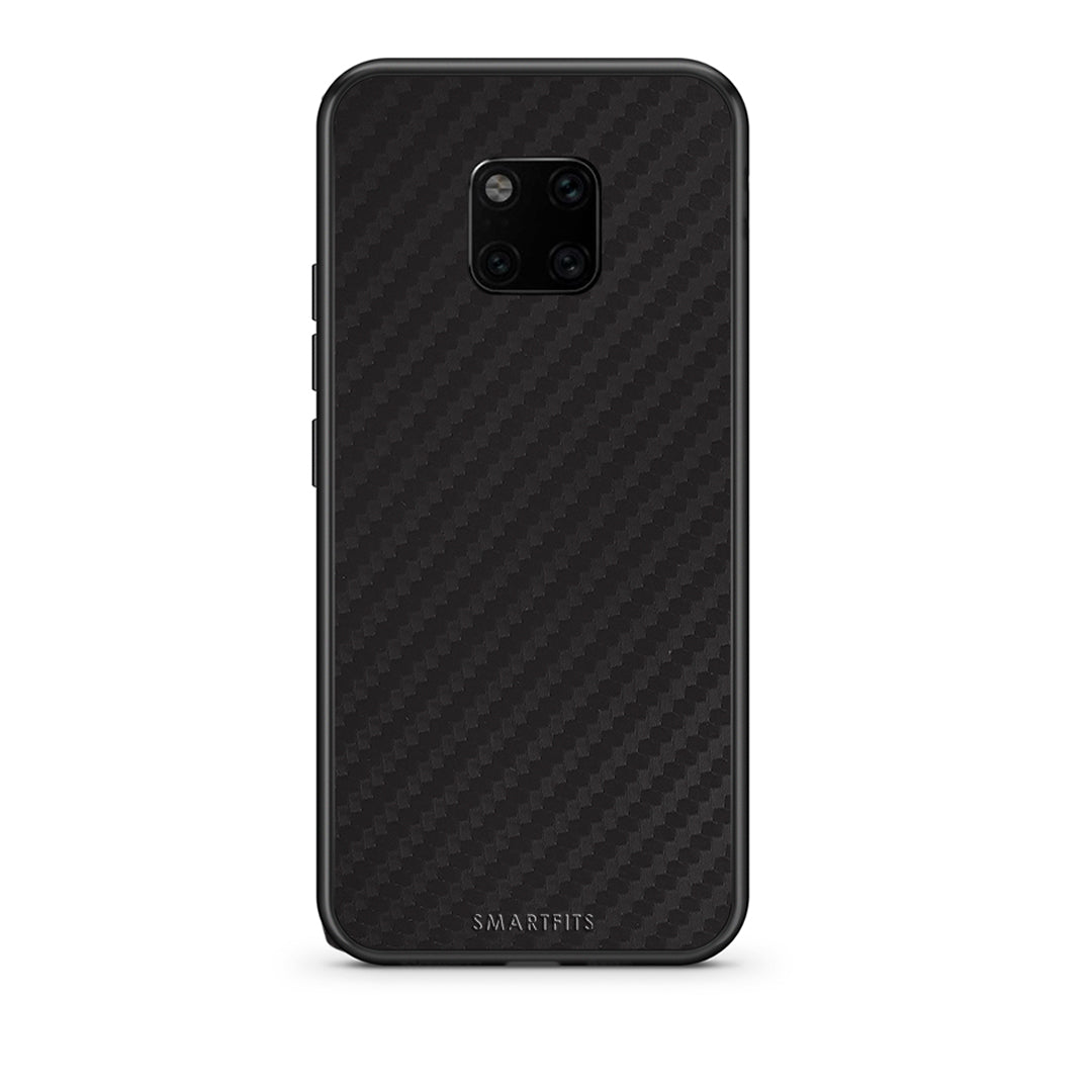 Huawei Mate 20 Pro Carbon Black θήκη από τη Smartfits με σχέδιο στο πίσω μέρος και μαύρο περίβλημα | Smartphone case with colorful back and black bezels by Smartfits