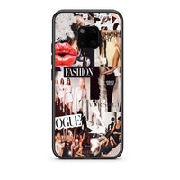 Thumbnail for Huawei Mate 20 Pro Collage Fashion Θήκη Αγίου Βαλεντίνου από τη Smartfits με σχέδιο στο πίσω μέρος και μαύρο περίβλημα | Smartphone case with colorful back and black bezels by Smartfits