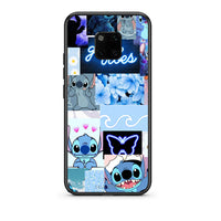 Thumbnail for Huawei Mate 20 Pro Collage Good Vibes Θήκη Αγίου Βαλεντίνου από τη Smartfits με σχέδιο στο πίσω μέρος και μαύρο περίβλημα | Smartphone case with colorful back and black bezels by Smartfits