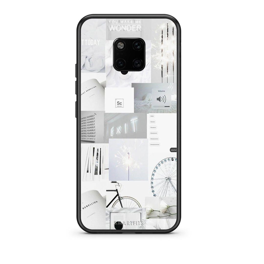 Huawei Mate 20 Pro Collage Make Me Wonder Θήκη Αγίου Βαλεντίνου από τη Smartfits με σχέδιο στο πίσω μέρος και μαύρο περίβλημα | Smartphone case with colorful back and black bezels by Smartfits