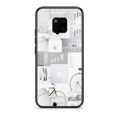 Huawei Mate 20 Pro Collage Make Me Wonder Θήκη Αγίου Βαλεντίνου από τη Smartfits με σχέδιο στο πίσω μέρος και μαύρο περίβλημα | Smartphone case with colorful back and black bezels by Smartfits