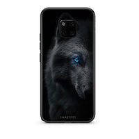 Thumbnail for Huawei Mate 20 Pro Dark Wolf θήκη από τη Smartfits με σχέδιο στο πίσω μέρος και μαύρο περίβλημα | Smartphone case with colorful back and black bezels by Smartfits