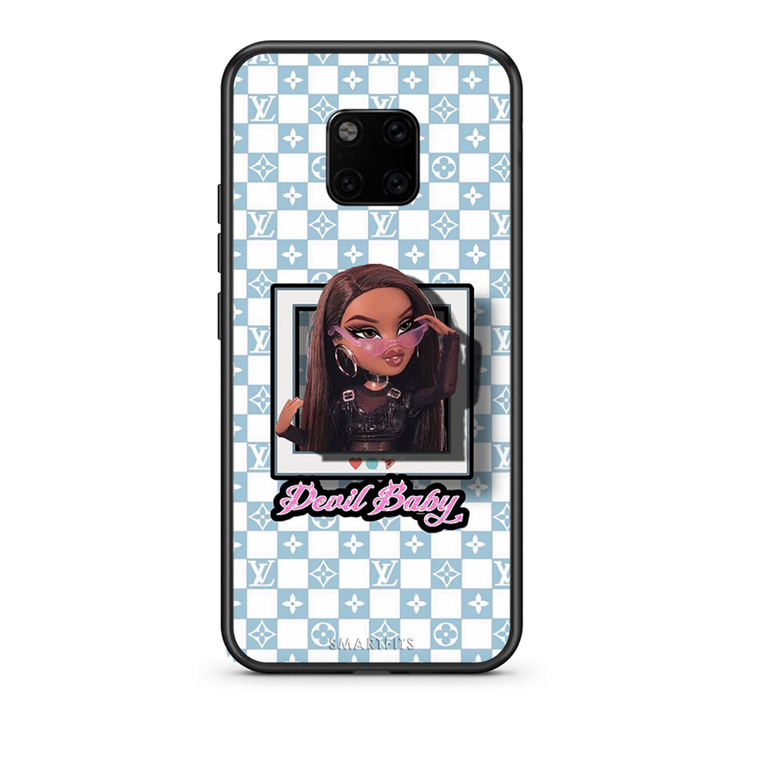 Huawei Mate 20 Pro Devil Baby Θήκη Αγίου Βαλεντίνου από τη Smartfits με σχέδιο στο πίσω μέρος και μαύρο περίβλημα | Smartphone case with colorful back and black bezels by Smartfits