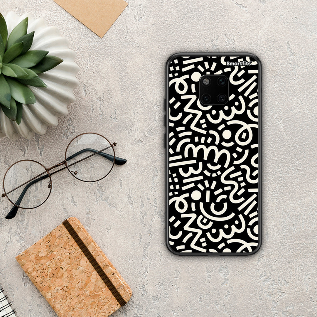 Doodle Art - Huawei Mate 20 Pro θήκη