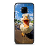 Thumbnail for Huawei Mate 20 Pro Duck Face θήκη από τη Smartfits με σχέδιο στο πίσω μέρος και μαύρο περίβλημα | Smartphone case with colorful back and black bezels by Smartfits