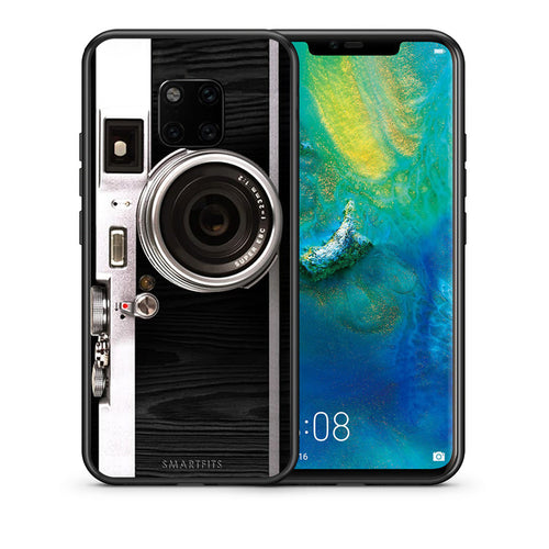 Θήκη Huawei Mate 20 Pro Emily In Paris από τη Smartfits με σχέδιο στο πίσω μέρος και μαύρο περίβλημα | Huawei Mate 20 Pro Emily In Paris case with colorful back and black bezels