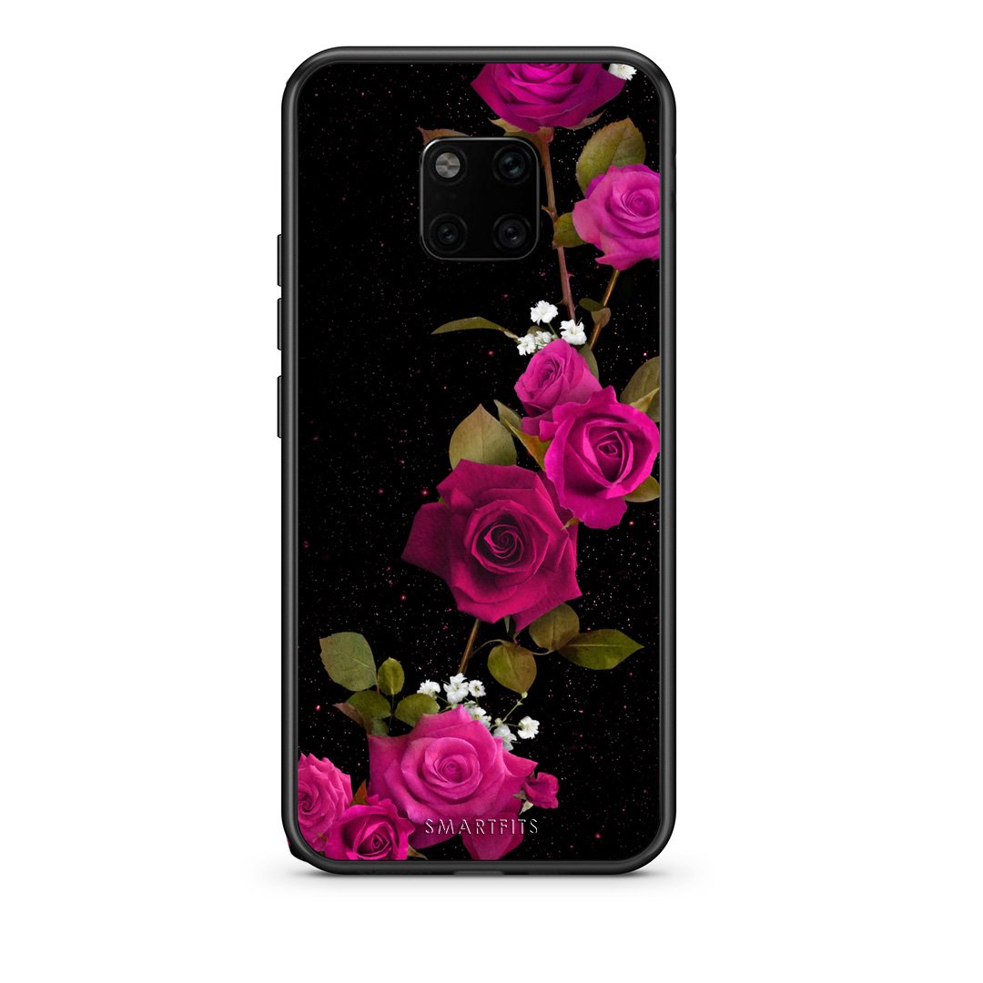 4 - Huawei Mate 20 Pro Red Roses Flower case, cover, bumper