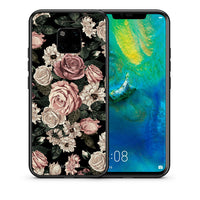 Thumbnail for Θήκη Huawei Mate 20 Pro Wild Roses Flower από τη Smartfits με σχέδιο στο πίσω μέρος και μαύρο περίβλημα | Huawei Mate 20 Pro Wild Roses Flower case with colorful back and black bezels